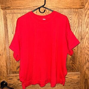 Old Navy Women’s Vibrant Red T-Shirt